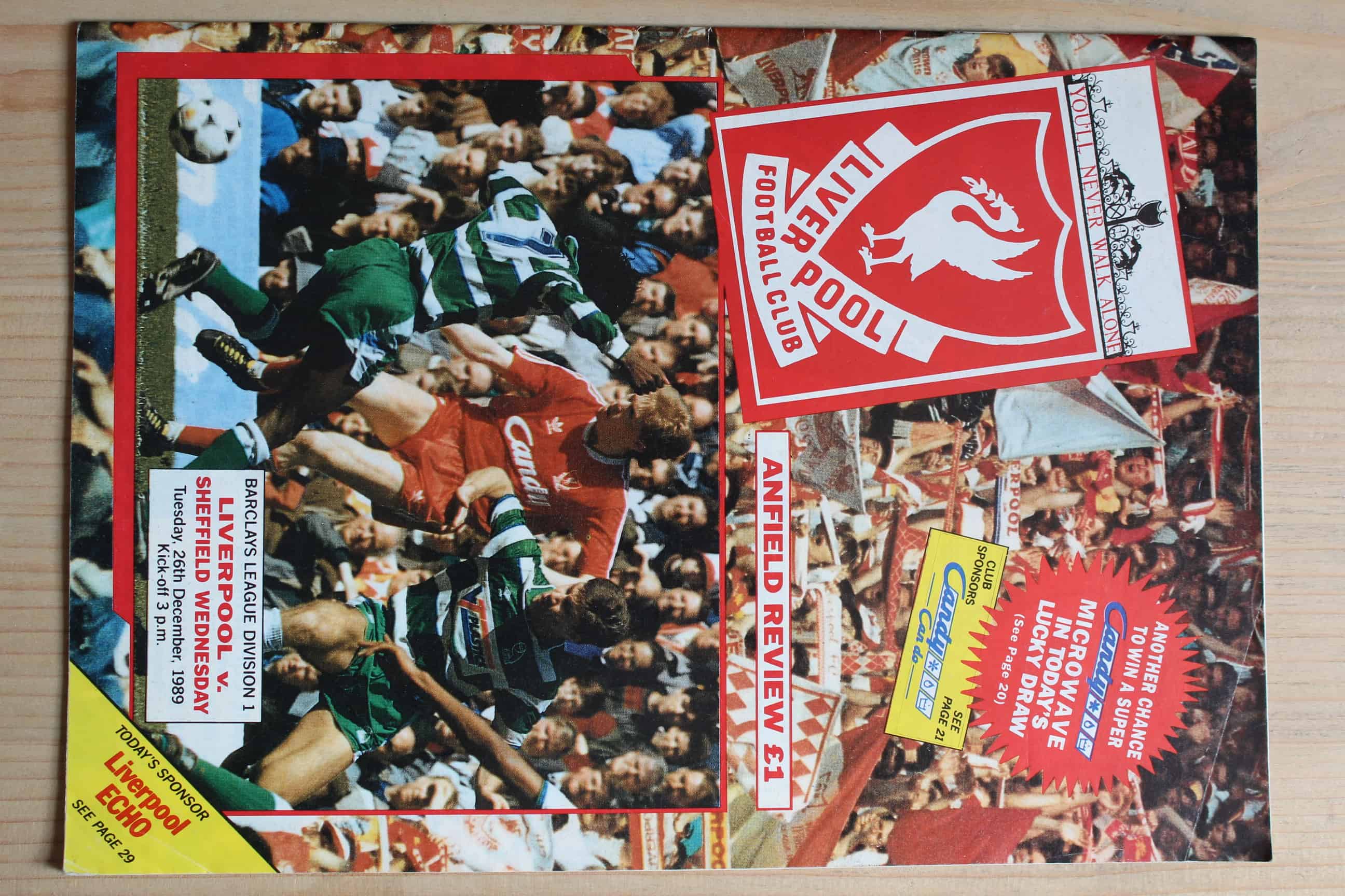 Liverpool FC v Sheffield Wednesday FC 